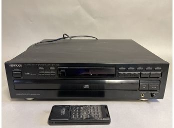 A Kenwood CD Player With Remote