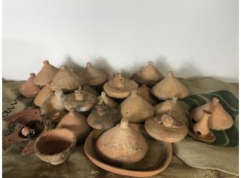 Large Columbian Clay Group - Pre Columbian Renditions
