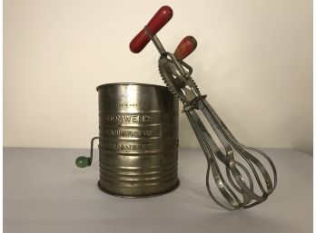 Vintage Sifter & Beater