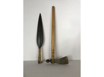 African Spear & Tomahawk