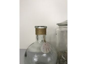 Glass Apothecary And Glass Vessel Jars