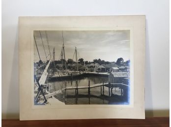 Vintage Photograph - Mystic Seaport