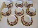 Royal Doultan China Set Of 8 Saucer Plates & Tea Cups