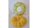 Tiffany Hand Painted Ceramic Pumpkin Soup ,  Made In Italy