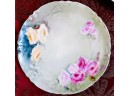 Bavarian R.C Porcelain And Limoge Decorative Hand Painted Antique Floral Plates