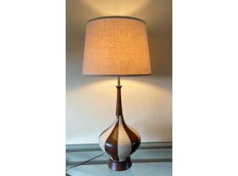 Mid Century Ceramic Table Lamp By Fortune Lamp Co