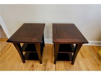 Versatile Matching Side Tables By Pottery Barn / 2 Two Lower Shelves