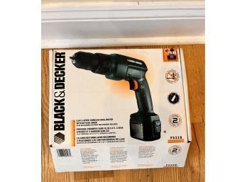 Black And Deck Drill New In Box