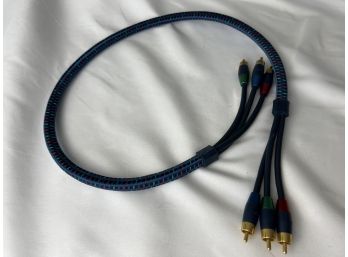 AudioQuest YIQ-1 Video Component (y-Pb-Pr) Cable 1 M