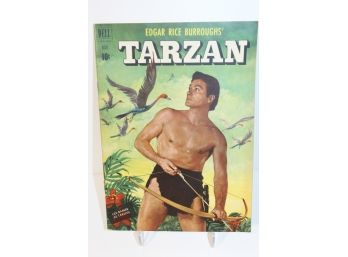 1951 Dell Tarzan #26 - Lex Barker As Tarzan Cover - Golden Age