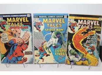 1974-1975 Marvel Tales #52, #57, #58 - Amazing Spider- Man