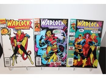 1993 Marvel Warlock Chronicles #1, #2, #3
