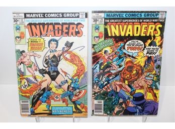 1977 Marvel Comics The Invaders - #17 & #21