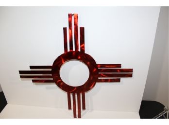 Powerful Zia Sun Symbol - Crafted Design (not Shippable)