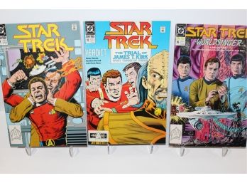 1990-1992  DC Star Trek 7 Comic Group  #9, #12, #16, #22, #30, #31, #37 - 2nd Series