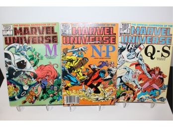 1983 Marvel Universe #7, #8, #9 - The Background On Every Marvel Hero & Villain
