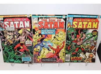 1976-1977 Marvel Comics - Son Of Satan #2, #3, #8
