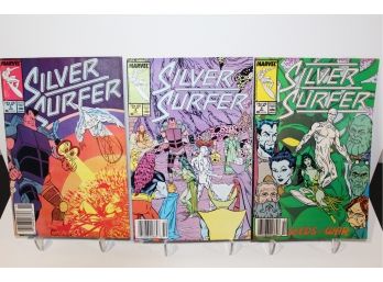 1987 Marvel - Silver Surfer - #4, #5, #6 - Nice Condition Second Series