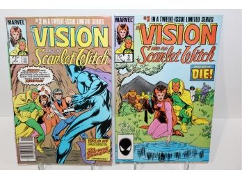 1985 - Marvel Comics - Vision And The Scarlet Witch - #2 & #3 Second Series
