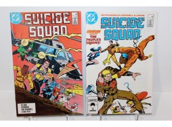 1987 DC Comics Suicide Squad #2 & #7