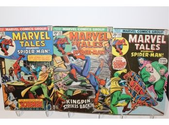 1976 Marvel Tales Featuring Spider- Man #64, #65, #66