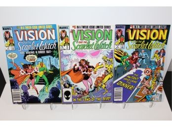 1985-1986 Marvel Comics - Vision & Scarlet Witch - #4, #5, #6