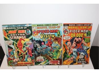 1975-1976 Marvel Team- Up Starring Dr. Strange & Spider-Man - #35, #42, #43