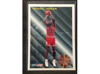 1993-94 Fleer League Leader Michael Jordan