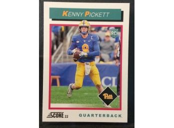 2022 Panini Score Kenny Pickett Rookie Card