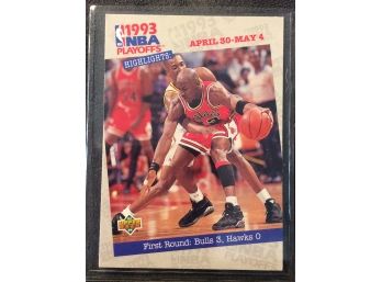 1993-94 Upper Deck NBA Playoffs Michael Jordan