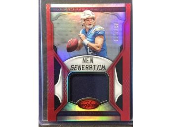 2019 Panini Certified New Generation Easton Stick Rookie Jersey Relic Card 007/199