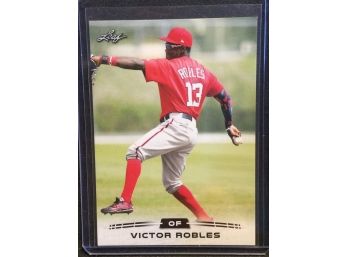 2017 Leaf Victor Robles Rookie Card