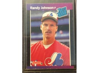 1989 Donruss Randy Johnson Rated Rookie