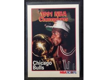 1991 NBA Hoops NBA Champs Michael Jordan
