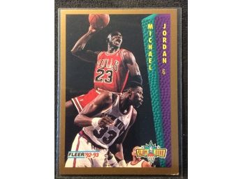 1992-93 Fleer Slam Dunk Michael Jordan
