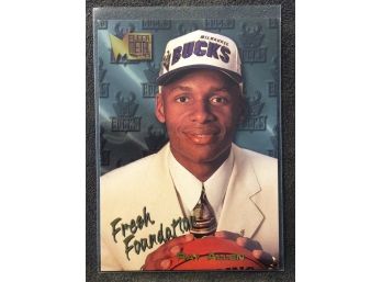 1996-97 Fleer Metal Fresh Foundation Ray Allen Rookie Card