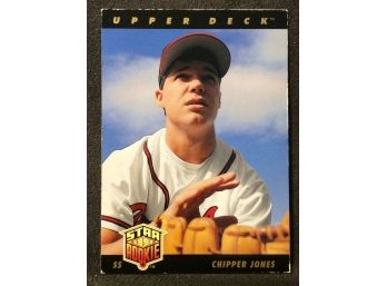 1993 Upper Deck Chipper Jones Star Rookie