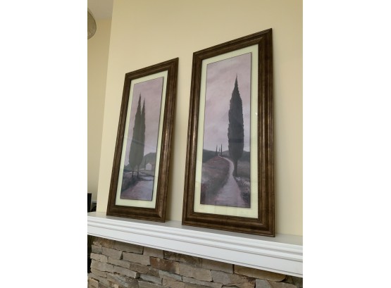 Beautifully Framed Pair Of Pictures