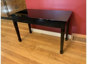 Black Lacquer Bench