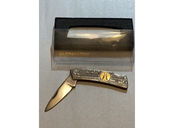 Vintage UTICA KUTMASTER 200th Constitution Anniversary Pocket Knife- New In Box