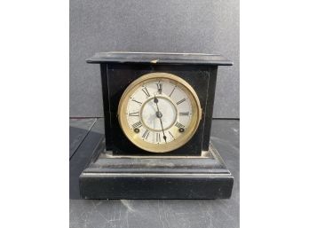 Antique GILBERT Wood Case Mantel Clock