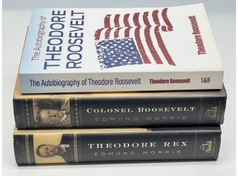 Group Of Theodore Roosevelt Books