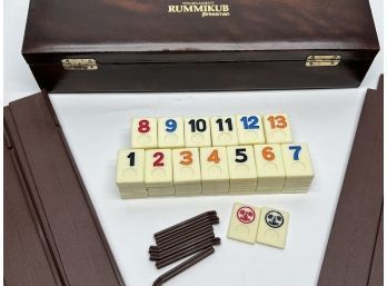 Tournament Rummikub (Sabra) Vintage Pressman Tile Game With Case