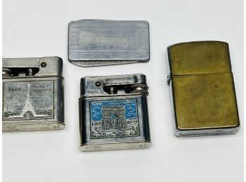 Vintage Eveready Paris Lighters And More