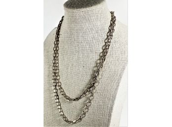 Fine Quality Link Chain 36' Long Chain Necklace 925 Sterling Silver