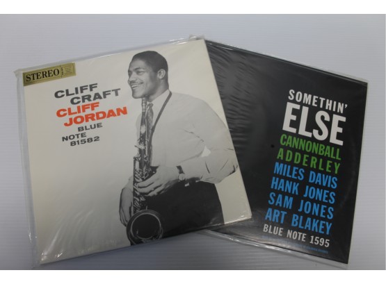 Rare Limited Edition 180g Blue Note Records With SEALED Cliff Craft Cliff Jordan & Something Else Miles Davis