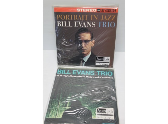 SEALED Bill Evans Trio Portrait In Jazz & Hole, CA 45rpm Riverside Records - Limited Edition #047 Top Jazz 100