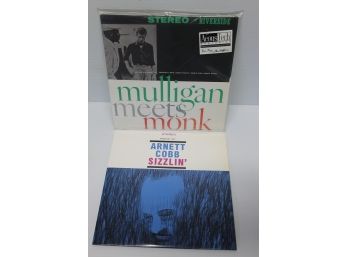 SEALED Mulligan Meets Monk & Arnett Cobb Sizzlin' On 45rpm Riverside/ Prestige Records - Ltd Ed. #047 TAS 100