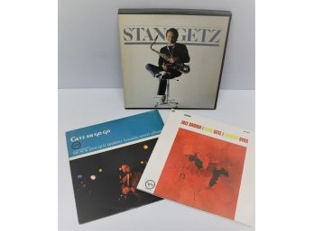 Three From Stan Getz On The Verve Label With Au Go Go, Jazz Somba With Charlie Byrd & 3lp Boxset