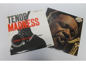 Prestige Records Gene Ammons Big Bad Jug Promotional Album & Sonny Rollins Quartet Tenor Madness